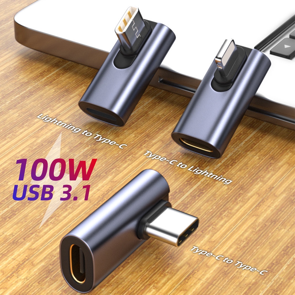 Đầu chuyển đổi Ankndo 8-Pin Sang USB Type C thích hợp cho Iphone 13 12 Xiaomi