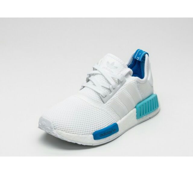 Giày Chạy Bộ Adidas Nmd St Paul (Trắng Xanh Dương)