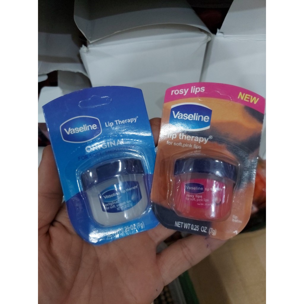 Dưỡng môi VASELINE 7g dạng hũ