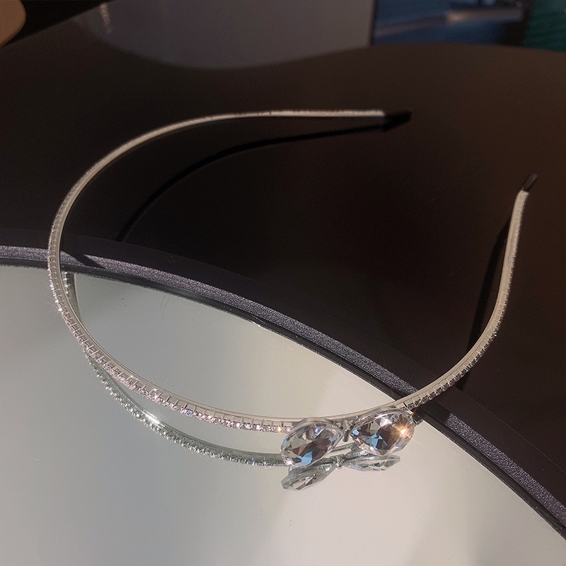 Băng Đô Cài Tóc Đính Đá Zircon Đơn Giản Phong Cách Mùa Hè Kiểu Mới Thời Trang Mùa Hè