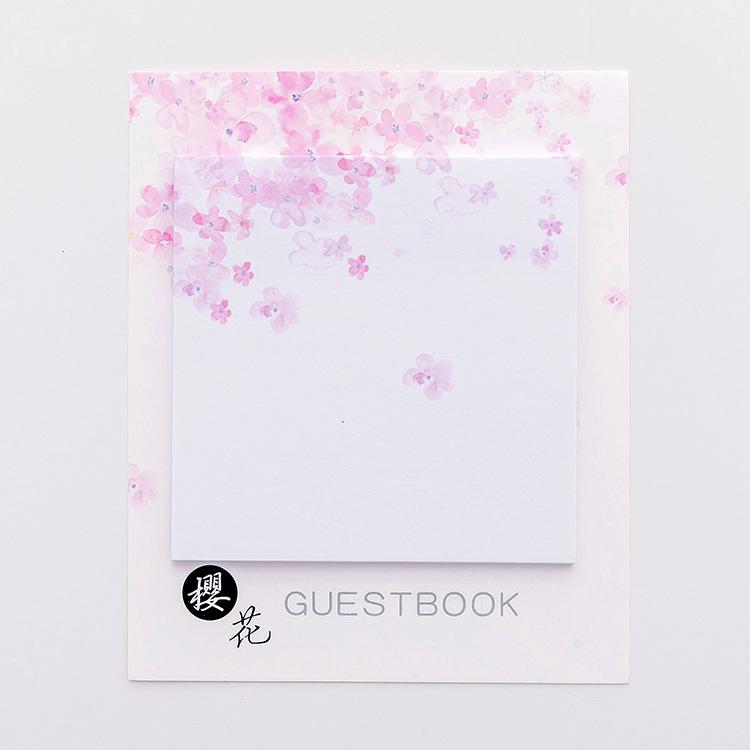 Cherry Blossoms
Stickers Sticky Notes
Small Fresh Note Book