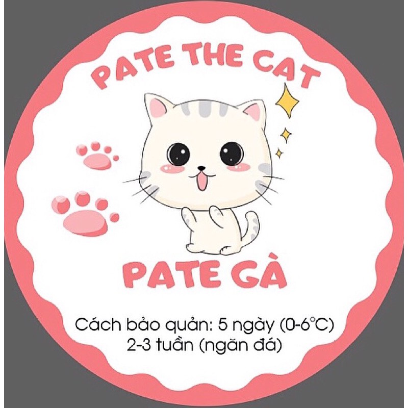 PATE THE CAT - COMBO 3 HỘP PATE GÀ