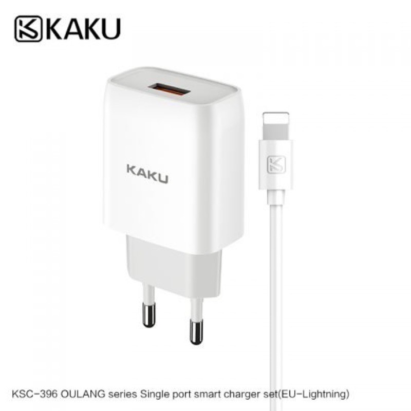 Bộ sạc kaku mã ksc 396 Type-C/Micro/Lighting