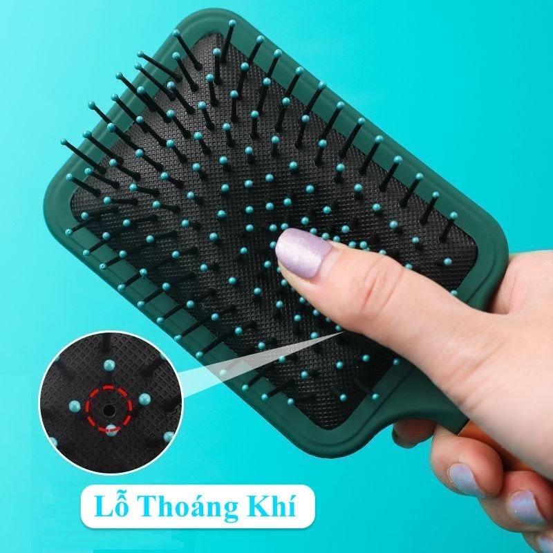 Sét 3 lược gỡ rối tóc đa năng, combo 3 lược matxa đầu siêu tiện lợi