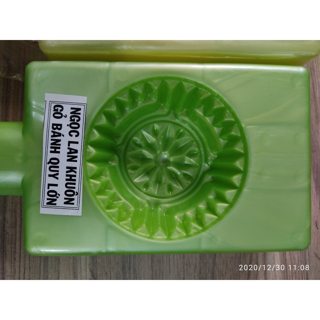 Khuôn Nhựa BÁNH IN VÀ BÁNH ĐẬU XANH BÁNH QUY LỚN - giao mầu và họa tiết ngẫu nhiên