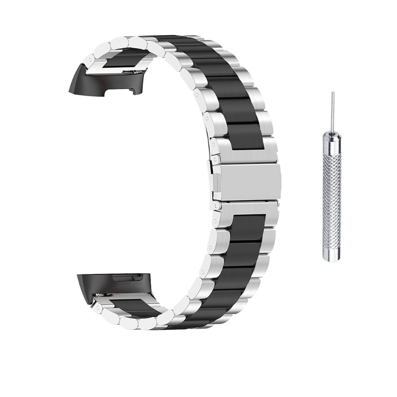 Dây Đeo Thay Thế Bằng Kim Loại Bền Chống Nước Thời Trang Cho Fitbit-Charge 5