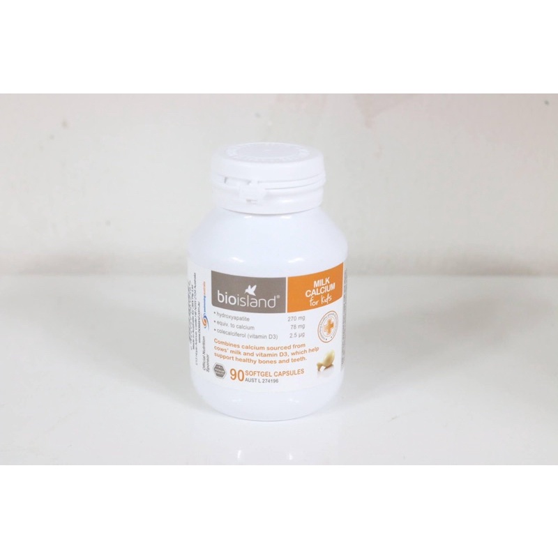 Bio Island Milk Calcium Kids Úc CHO BÉ TRÊN 1 TUỔI BỔ SUNG CANXI CHO BE TỐT NHẤT - CAM KẾT CHÍNH HÃNG DATE XA