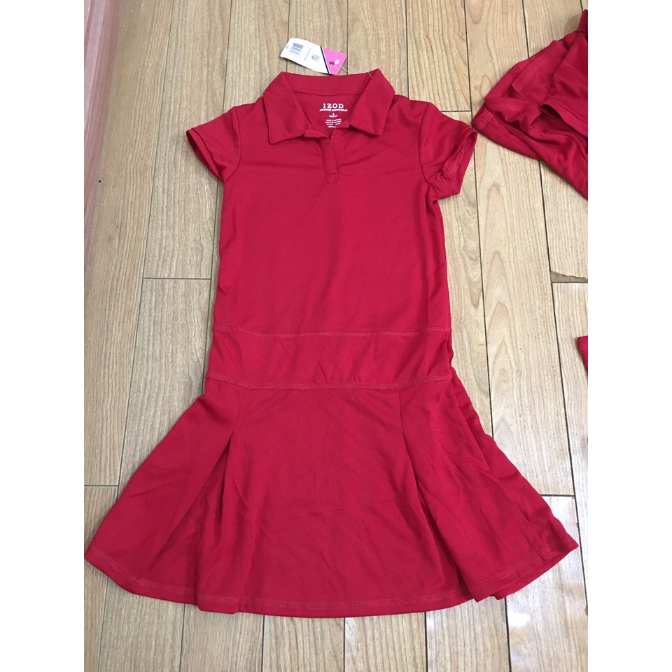 Váy / đầm polo izod xuất dư cho bé gái 7-20 tuổi hàng Made in Viet nam