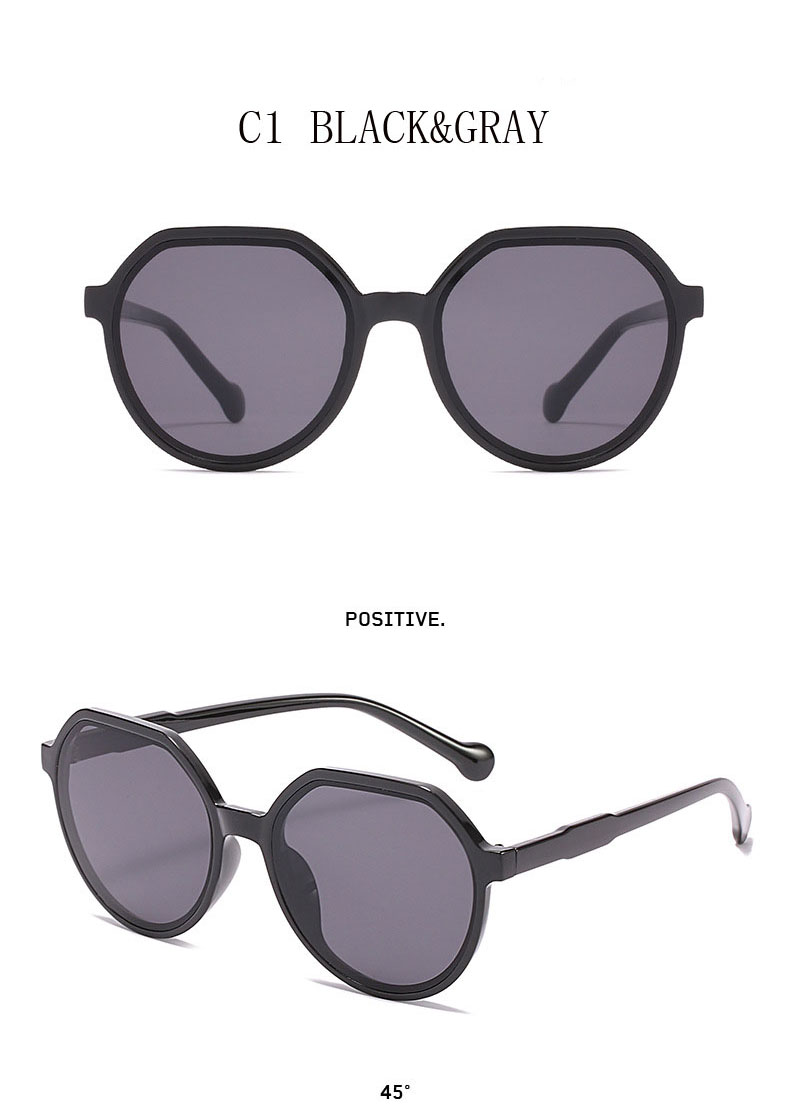 Kính Mát Gọng Tròn Chống Tia UV400 Phong Cách Cổ Điển Thời Trang Cho Nữ | BigBuy360 - bigbuy360.vn