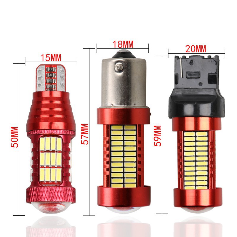 Bóng đèn led T20 1156 1157 T15 cho xe ô tô tiện dụng