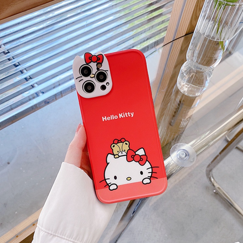 Hoạt Hình Miếng Dán Bảo Vệ Ống Kính Máy Ảnh Hình Mèo Đáng Yêu Cho Iphone 12 Pro Max 11 Pro Max X Xr Xs Max Xr 8 7 Plus | BigBuy360 - bigbuy360.vn