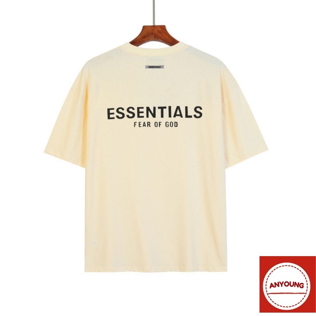 Áo Phông Nam Essentials Anyoung Áo Thun Nam Cao Cấp Unisex Áo Phông Tay Lỡ From Rộng Thời Trang Cao Cấp Hàn Quốc At300