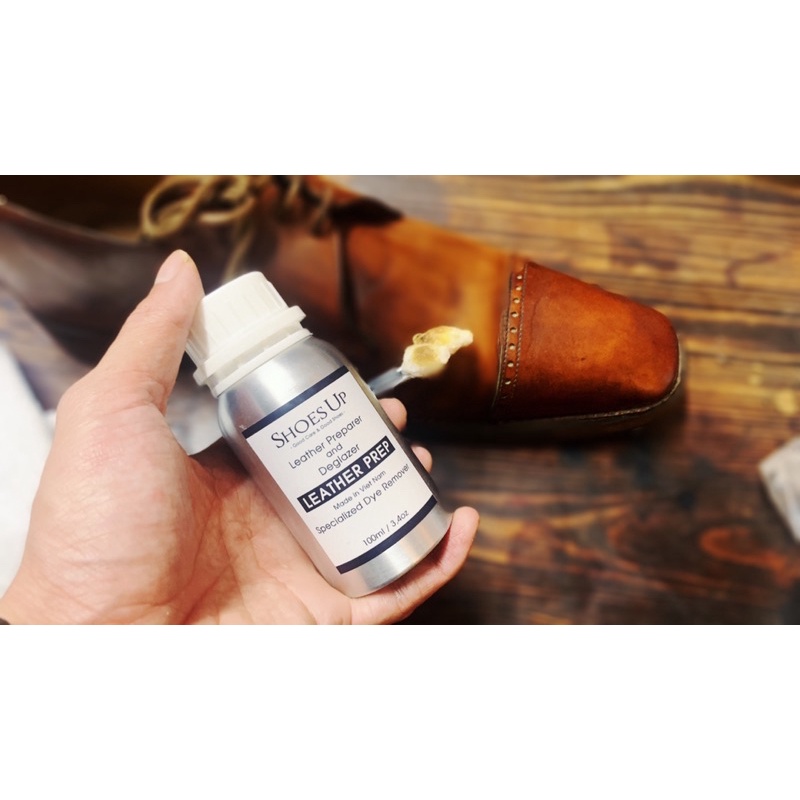 Shoes Up Leather Prep - Tẩy màu nhuộm Giày Da chuyên dụng