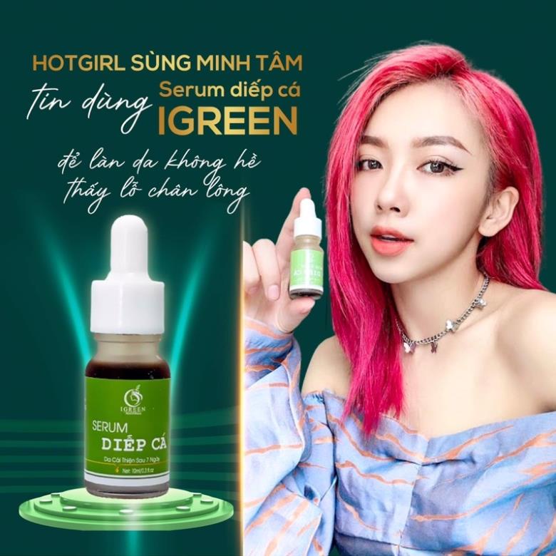 SERUM DIẾP CÁ GIẢM MỤN IGREEN