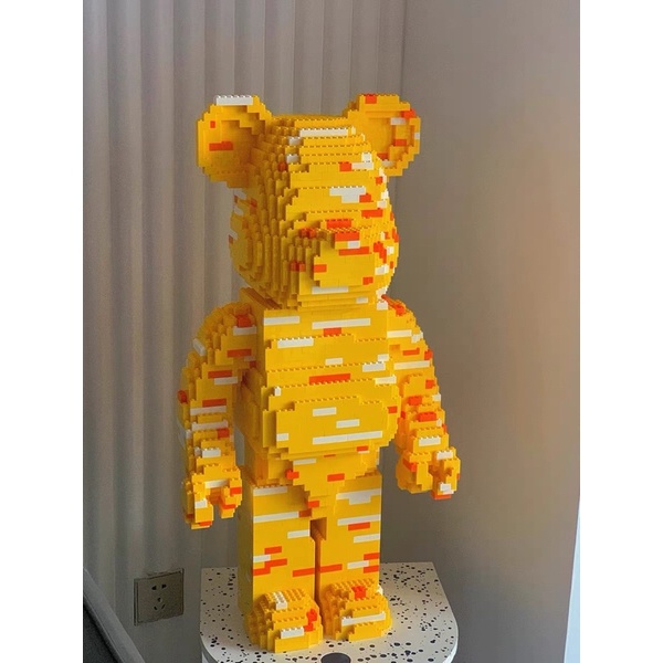 [ ORDER ] Bearbrick Lego Vàng Lemon 1000%