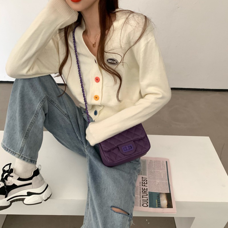 Áo khoác len cardigan dáng rộng thời trang cho nữ