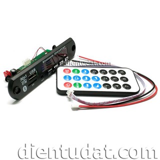 Mạch MP3 bluetooth - remote hồng ngoại