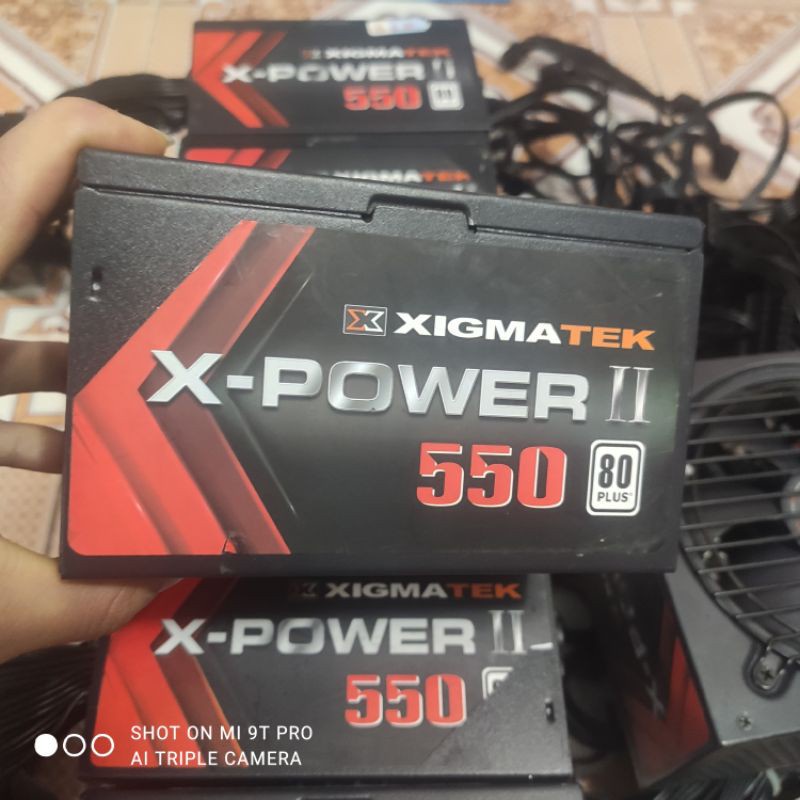 Nguồn máy tính ⚡ Freeship ⚡ Bộ nguồn PC Xigmatek Xpower 550 công suất 500W chuẩn 80 plus