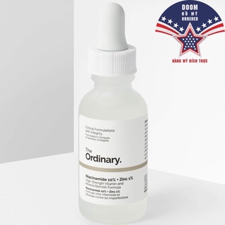 The Ordinary Niacinamide 10% + Zinc 1% Serum se khít lỗ chân lông mờ thâm ngừa mụn (USA)