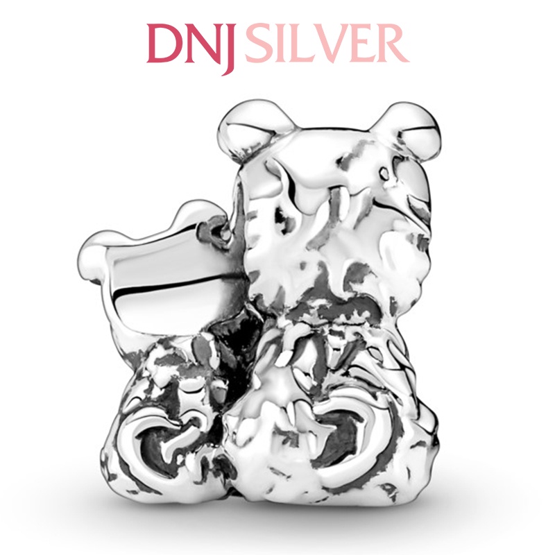 [Hàng cao cấp] Charm bạc 925 cao cấp, hàng chuẩn bạc - Charm Mother &amp; Puppy Love thích hợp để mix vòng tay charm - DN103