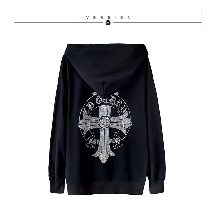 Áo Hoodie Tay Dài Dáng Rộng In Chữ Phong Cách Mỹ Thời Trang Mùa Thu Cho Nam Và Nữ 110kg m-5xl