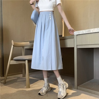 Chân váy dài Ulzzang