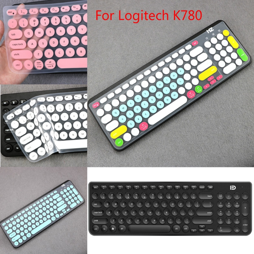 Miếng Dán Bàn Phím Silicon Siêu Mỏng Cho Logitech K780