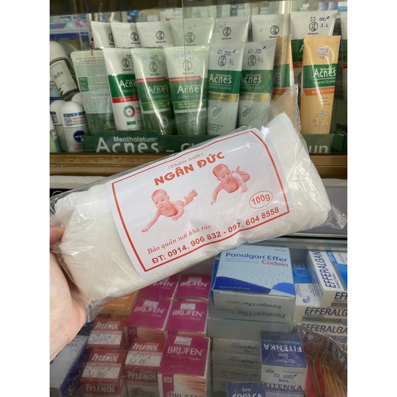 Bông y tế thấm nước Ngân Đức