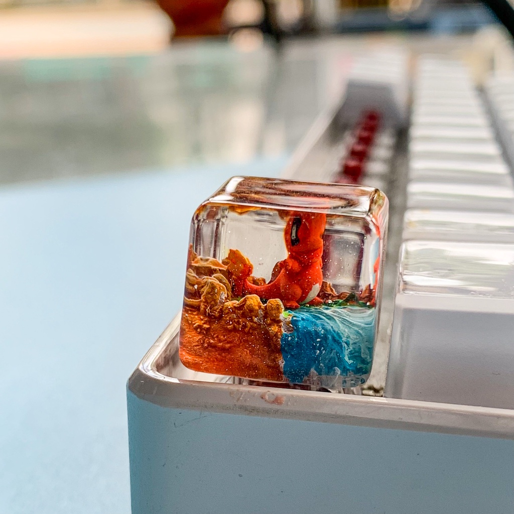 Nút bàn phím cơ máy tính - Artisan keycap - Pokemon Keycap - Resin keycaps