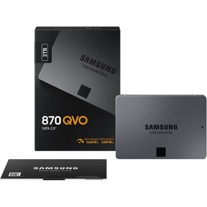 Ổ cứng SSD Samsung 870 QVO 2TB 2.5-Inch SATA3 SSD | BigBuy360 - bigbuy360.vn