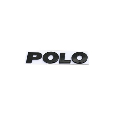Logo Dán Trang Trí Xe Hơi Vw Volkswagen 11-22 Kiểu POLO Màu Đen
