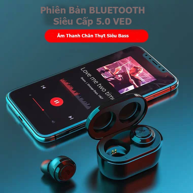 Tai Nghe Bluetooth Không Dây - Siêu Bass Wireless A6 - Chống Nước - Pin Khủng 100h | BigBuy360 - bigbuy360.vn
