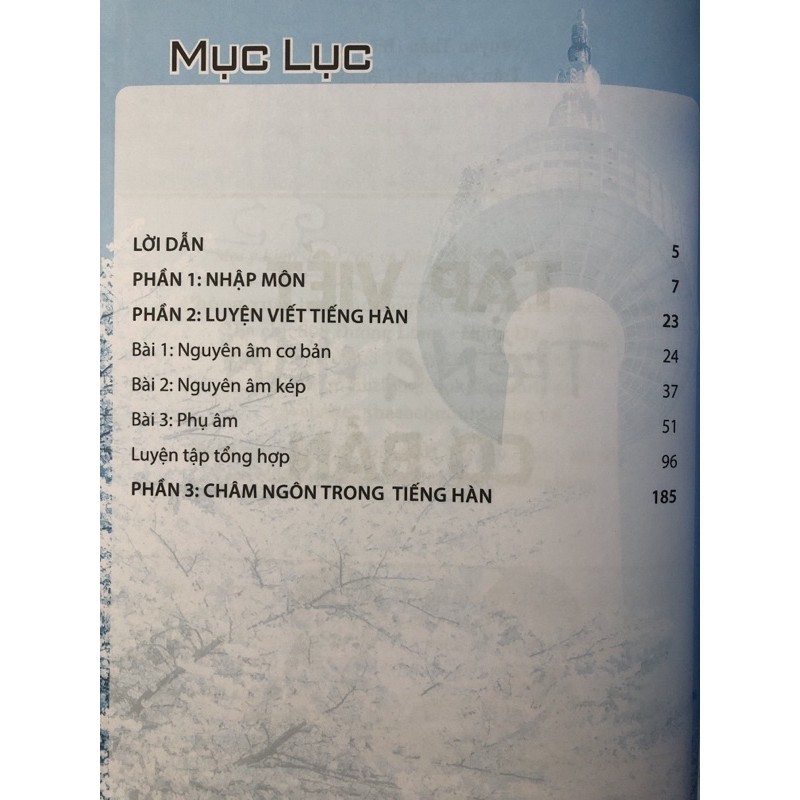 Sách - Tập Viết Tiếng Hàn Cơ Bản