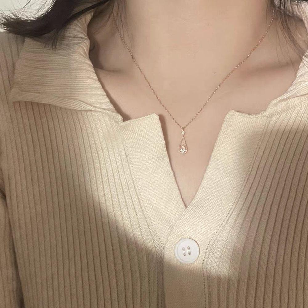 MXGOODS Vòng cổ Đính Đá Sang Trọng Cho Nữ