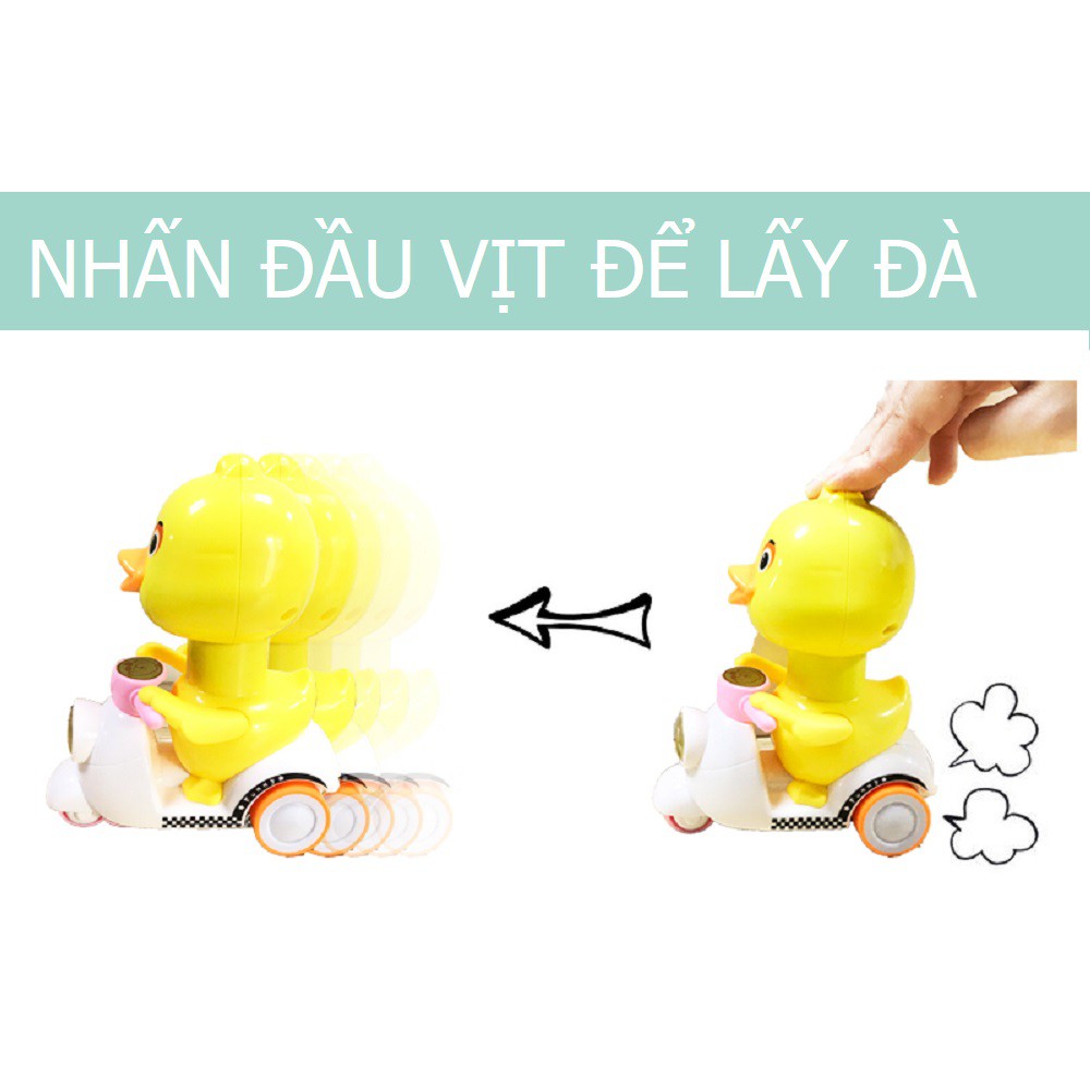 Đồ chơi Vịt đua xe Vespa