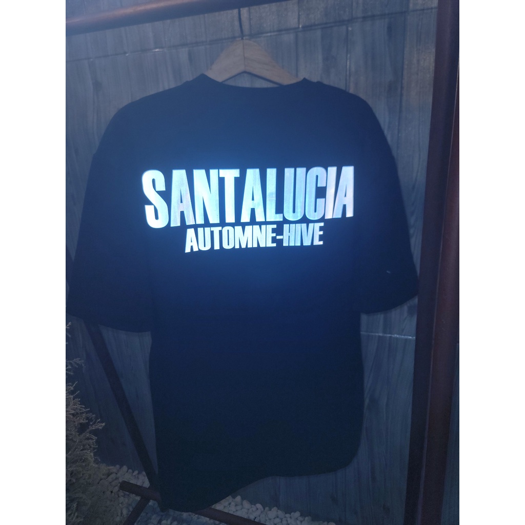 Áo thun Stee Phản quang SANTALUCIA - Giá sỉ Unisex
