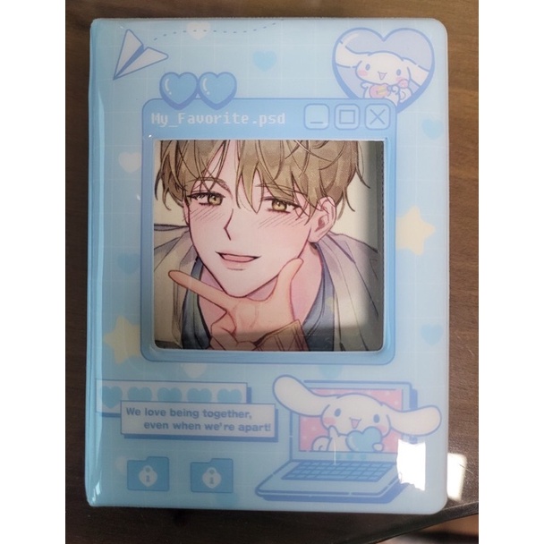 MINI COLLECTBOOK SANRIO HÀN QUỐC SỔ ĐỰNG CARD THẺ ẢNH THẦN TƯỢNG 1 Ô