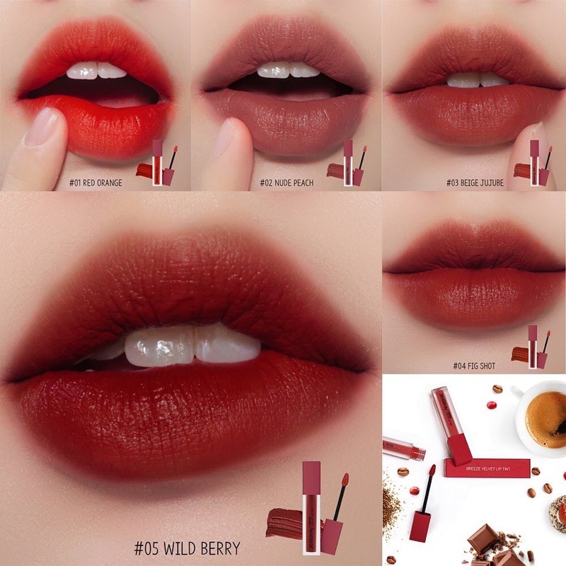 [Girl Version] Son kem lì Dearmay Breeze Velvet Lip Tint