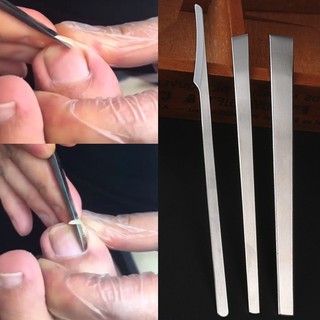 Bộ Dao Lấy Khóe Móng Chân, Lưỡi Dao INOX Sắc Loại Bỏ Da Dư Thừa, Vệ Sinh Móng hiệu Quả, Cạo Chai Chân, Gồm 3 Món Đồ