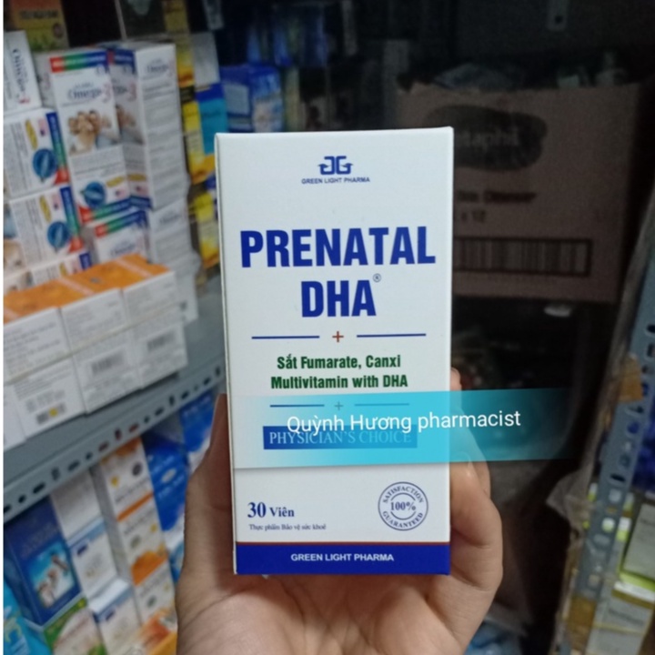 Viên uống PRENATAL DHA lọ 30 viên giúp bổ sung DHA cho bà bầu
