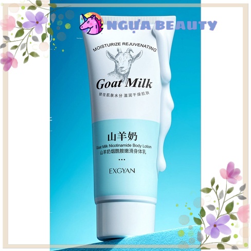 🦄 Dưỡng Da SỮA DÊ SƠN DƯƠNG EXGYAN 71274 nội địa sỉ tốt - NGỰA BEAUTY