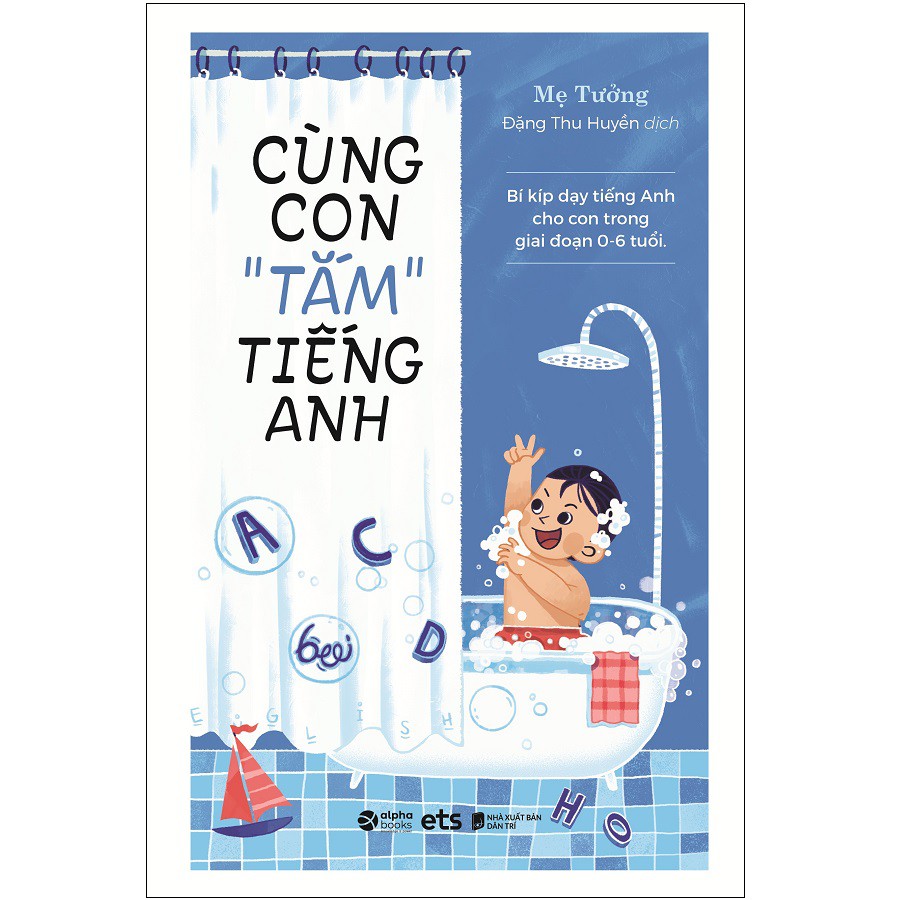 Sách - Cùng Con Tắm Tiếng Anh