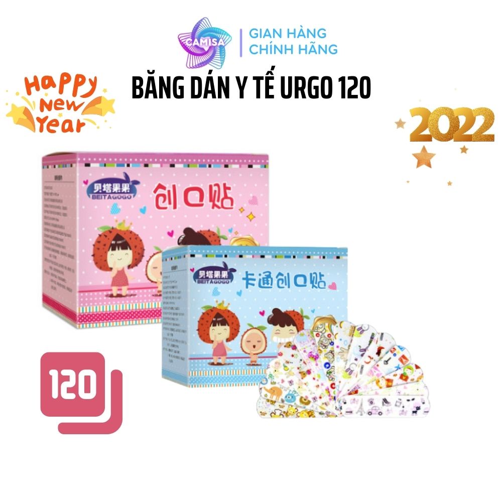 Hộp băng dán vết thương URGO 120 miếng CAMISA