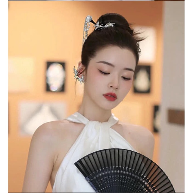 Châm bạc đính Ngọc cực sang quý phái
