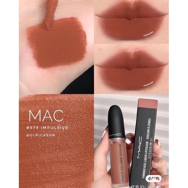 Son Kem Mac 979 Impulsive - MAC CAM ĐÀO FULLSIZE, FULLBOX