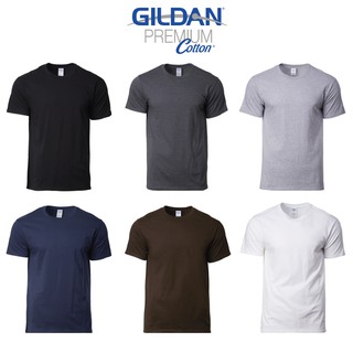 Image of Gildan Premium Cotton 76000 Plain Round Neck Tshirt - Unitee Singapore