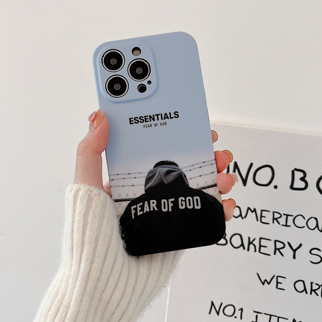 ESSENTIALS FOG Ốp Điện Thoại Mềm Hình Hoạt Hình Cho Iphone 7plus / 8plus x / xs xsmax iPhone11 11promax iPhone12 12pro 12promax iPhone13 13pro 13promax 12mini 13mini