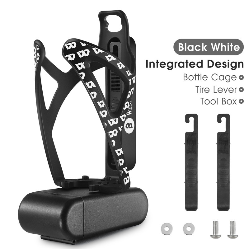 Bộ 2 phụ kiện bẩy lốp và lồng giữ bình nước WEST BIKING dành cho xe đạp