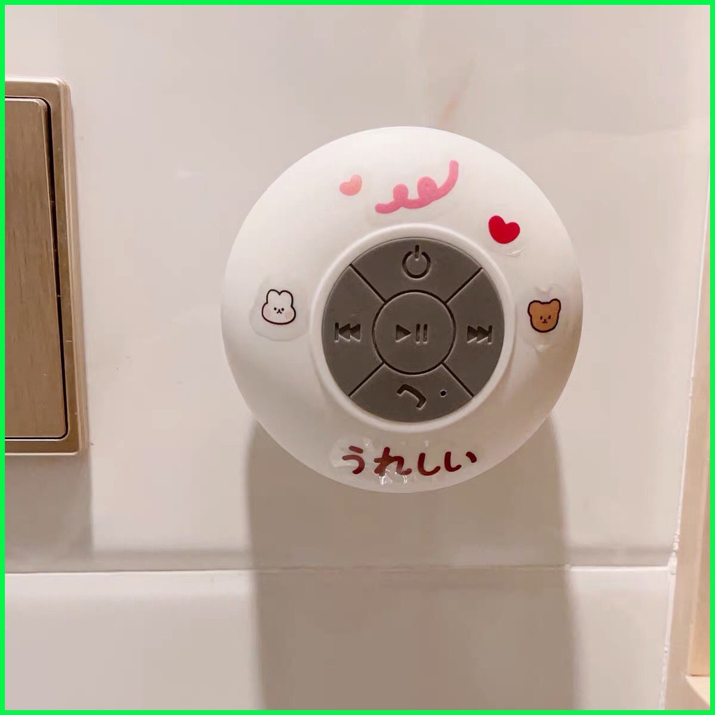 loa bluetooth chống nước siêu nhỏ gọn tiện lợi gắn tường có thể mang vào phòng tắm