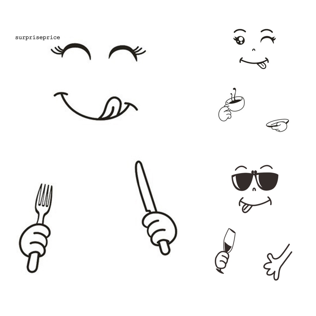 Sticker Dán Trang Trí Nội Thất Cửa Sổ/Tủ Lạnh/Nội Thất Nhà Ở Lâu Trôi Đa Năng